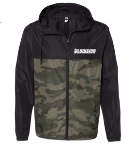 ** BLOWSION blow John windbreaker Forest Camo. new goods **