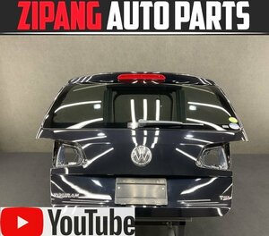 VW067 1T トゥーラン TSI コンフォートL リアゲート/バック ドア ◆LC9X ディープブラックPE 【動画有り】○ ★即決★