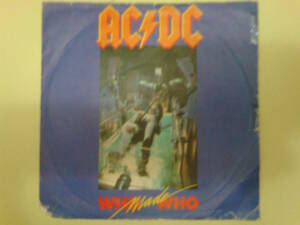 AC / DC：Who Made Who / Guns For Fire ( Live Version )；UK Atlantic 7 inch 45 with Picture Sleeve // A9425 