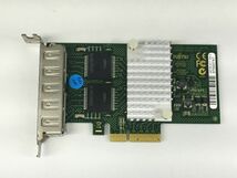 【即納/送料無料】 FUJITSU D2745-A11 GS 3 4ポート GIGABIT Ethernet ADAPTER ロープロファイル 【中古パーツ/現状品】 (SV-F-091)_画像2