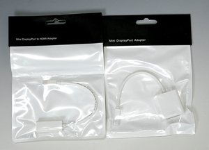  conversion adapter MiniDisplayport - D-sub15pin VGA /MiniDisplayport - HDMI new goods 