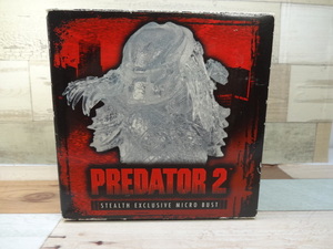 プレデター2　PREDATOR2　MICRO　BUST　マイクロバスト　シリアルナンバー パリセイズ　ジャンク　黄ばみ　欠けあり