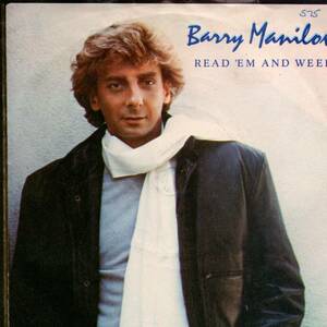 Barry Manilow 「Read 'Em And Weep/ Once Voice (Live)」英国盤EPレコード