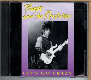 【中古CD】PRINCE AND THE REVOLUTION / LET'S GO CRAZY　1984 TOUR REHEARSALS