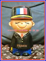 内藤　ルネ　タイプ ◆　レトロ　レア　　フランス　兵隊　さん　陶磁器　人形　ファンシー　検索　1960年代　1970年代　ドール　フィギア_画像1