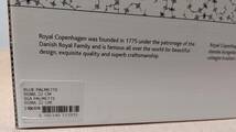 Royal Copenhagen ロイヤルコペンハーゲン ブルーパルメッテ 直径22cmボウル　箱入り_画像10