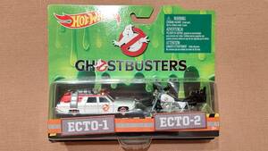 ホットウィール ゴーストバスターズ ミニカー HOT WHEELS Ghostbusters 1:64 and 1:50 Scale Diecast Vehicles - Ecto-1 and Ecto-2 