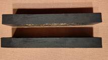 中国墨　乾隆戊申年製　墨寶　純煙（9.7×2.3×1㎝）2本入り（62g/2本の重さ）ケース入り_画像8