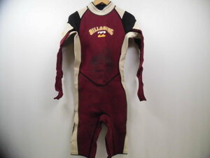 BILLABONG Billabong wet suit long sleeve dark red ... color size L