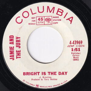 Jamie And The Jury - Bright Is The Day Terry Melcher ソフトロック サンシャインポップ