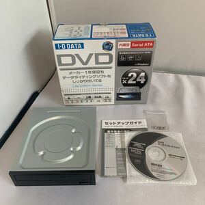 ジャンク　IO DATA Serial ATA 内蔵型DVD±R/RWドライブ DVR-S7240LEK (1064D