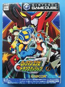 【中古・盤面良好・動作確認済み】GC　ロックマン エグゼ トランスミッション　　同梱可