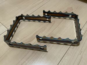  Trial for cage pedal for exchange cage one pair * titanium made 