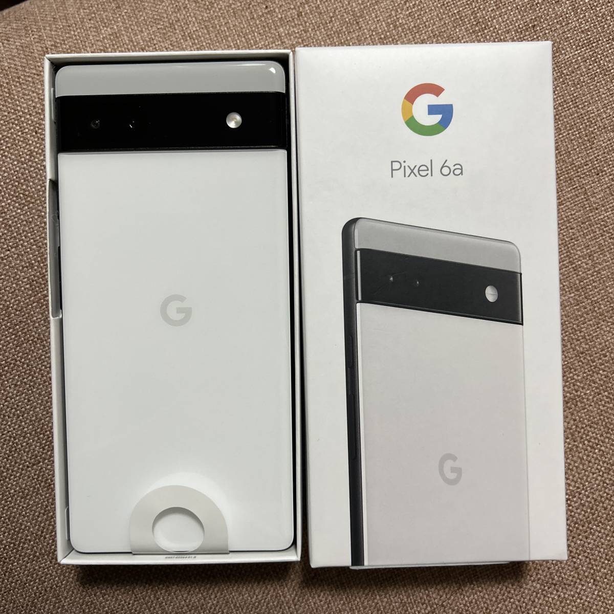 国内正規総代理店アイテム】 Google Pixel 6a Chalk 128 GB SIMフリー