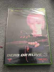 [ new goods unopened ]DEAD OR ALIVE 3 XBOX game soft 