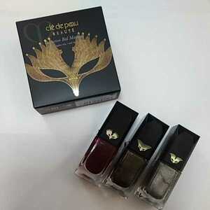 * new goods * limited goods * Shiseido kredo Poe Beaute verunia Ongg ru Trio nail enamel ne-ru color ne-ru nails red Gold 