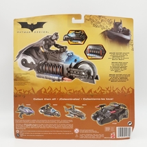 未開封!Batman Begins バットマン ビギンズ/armored speedbike moto armada アーマードスピードバイク/H2852/BATMOBILE/Mattel マテル/7193_画像2