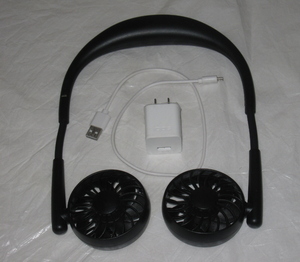 Smart Neck Fan USB充電式首掛け扇風機　中古品 