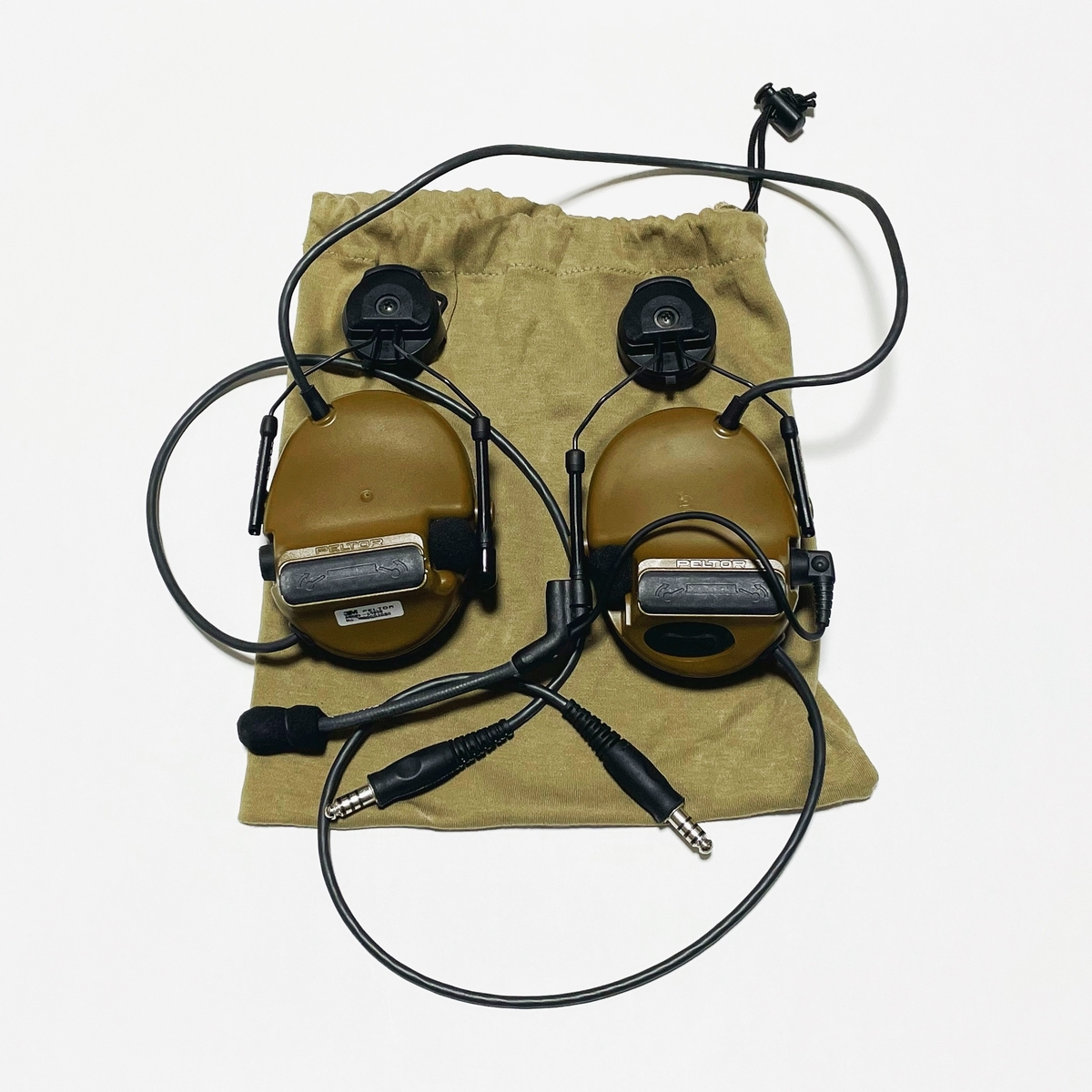3M PELTOR COMTAC III ACH DUAL cb 実物 smcint.com