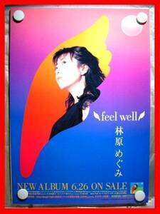  Hayashibara Megumi /feel well[ не использовался товар ]B2 уведомление постер ( не продается )* стоимость доставки & тубус плата бесплатный *
