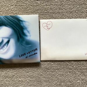 大塚愛CD+DVD「LOVE LETTER」(紙ジャケット仕様)ステッカー付き