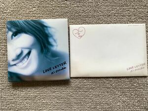 大塚愛CD+DVD「LOVE LETTER」(紙ジャケット仕様)ステッカー付き