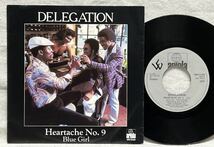 7インチ Delegation / Heartache No.9★スウェーデン盤 MURO KOCO_画像1