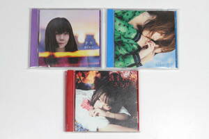 aiko■CD3枚セット【ストロー】【青空】【予告】初回限定盤カラーケース仕様