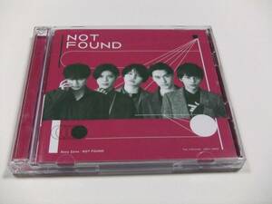 Sexy Zone NOT FOUND(初回限定盤A) CD+DVD　読み込み動作問題なし 2020年発売