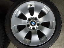 2111-312　BMW　アルミホイール　17インチ　PCD120　5穴　4本セット　おまけスタッドレスタイヤ付き_画像2