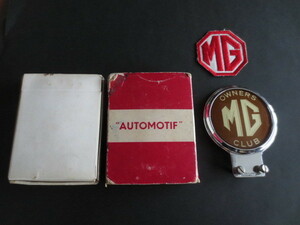 1950 period MG owner's Club * grill badge * car badge * Britain car *MGA*MGB*mi jet *BMC* Ray Land *MINI*RAC