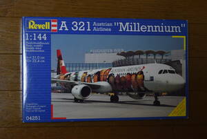 ■珍品1/144　レベル エアバスA321オーストリア航空「ミレニアム特別塗装」【検】Revell Airbus Austrian Airlines Millennium 全日空ANA 