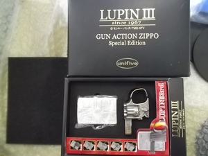未使用品 ZIPPO ジッポー ライター ルパン三世 GUN ACTION ガンアクション 五右衛門 現状渡し品