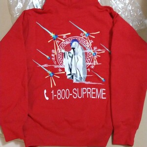 シュプリーム 1-800 Hooded Sweatshirt 葵産業　Ｓサイズ2019AW 国内正規品　最終価格　　