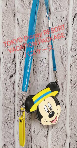 ★送料無料★ TOKYO Disney Resort VACATION PACKAGE ディズニー パスケース バケーションパッケージ パスケース ミッキー