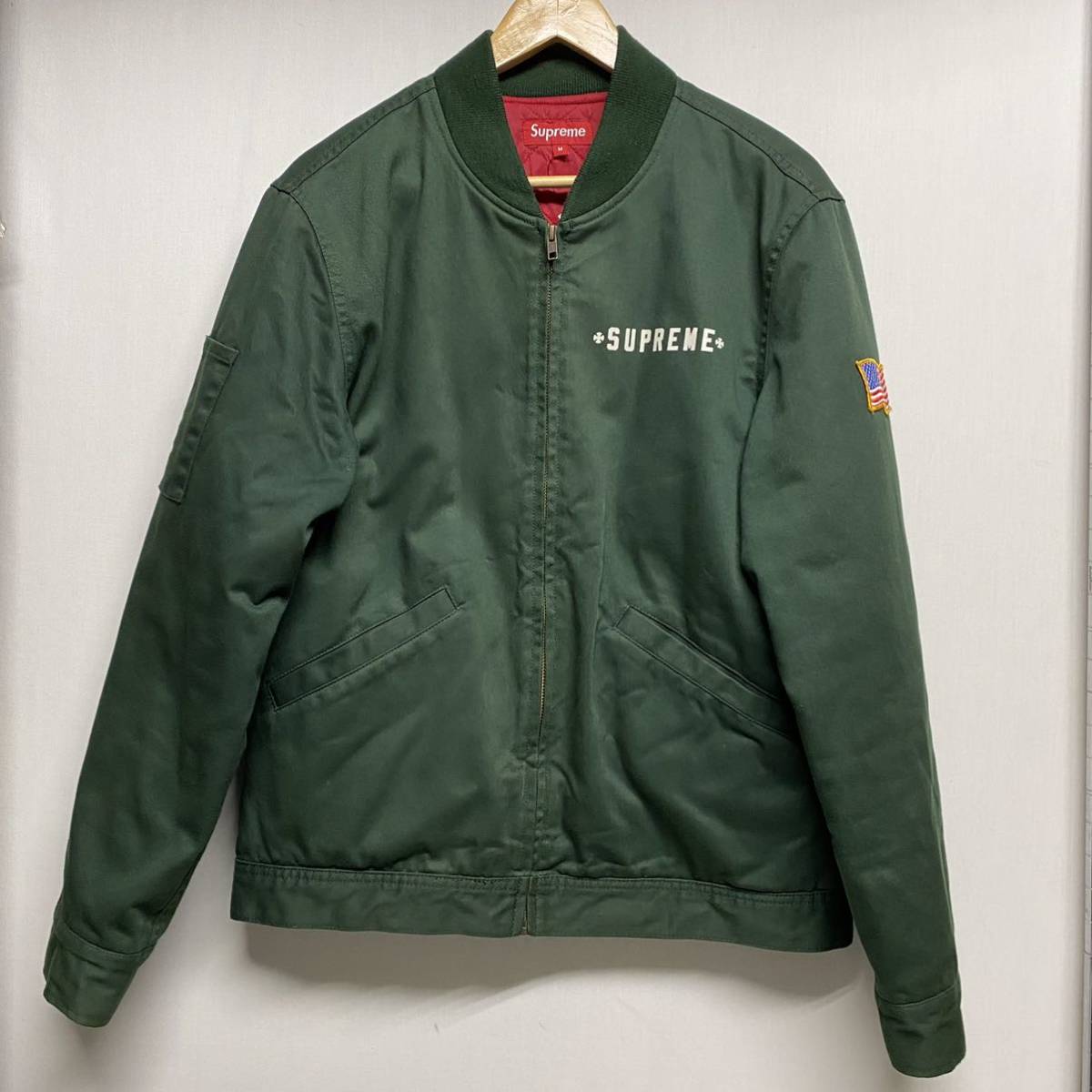 supreme 12aw independent jacket