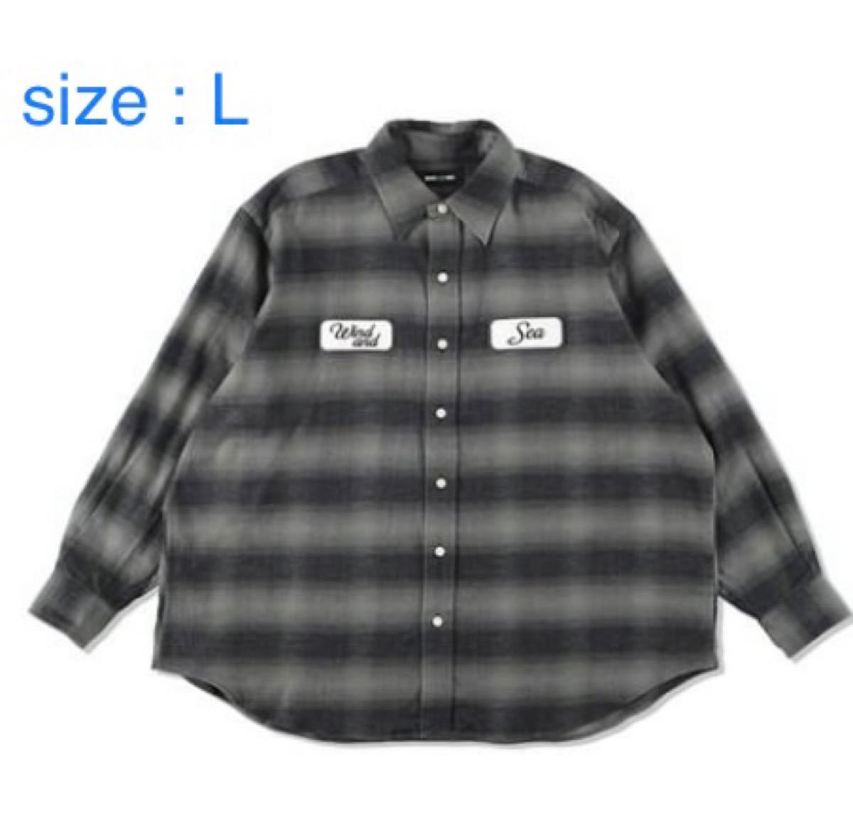 PayPayフリマ｜WIND AND SEA ラインストーン Tシャツ 黒 Lサイズ 22S-03