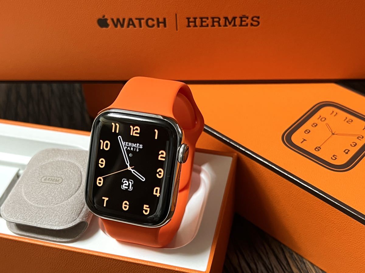 HERMES エルメス アップルウォッチ スポーツバンド ラバーベルト 38mm-