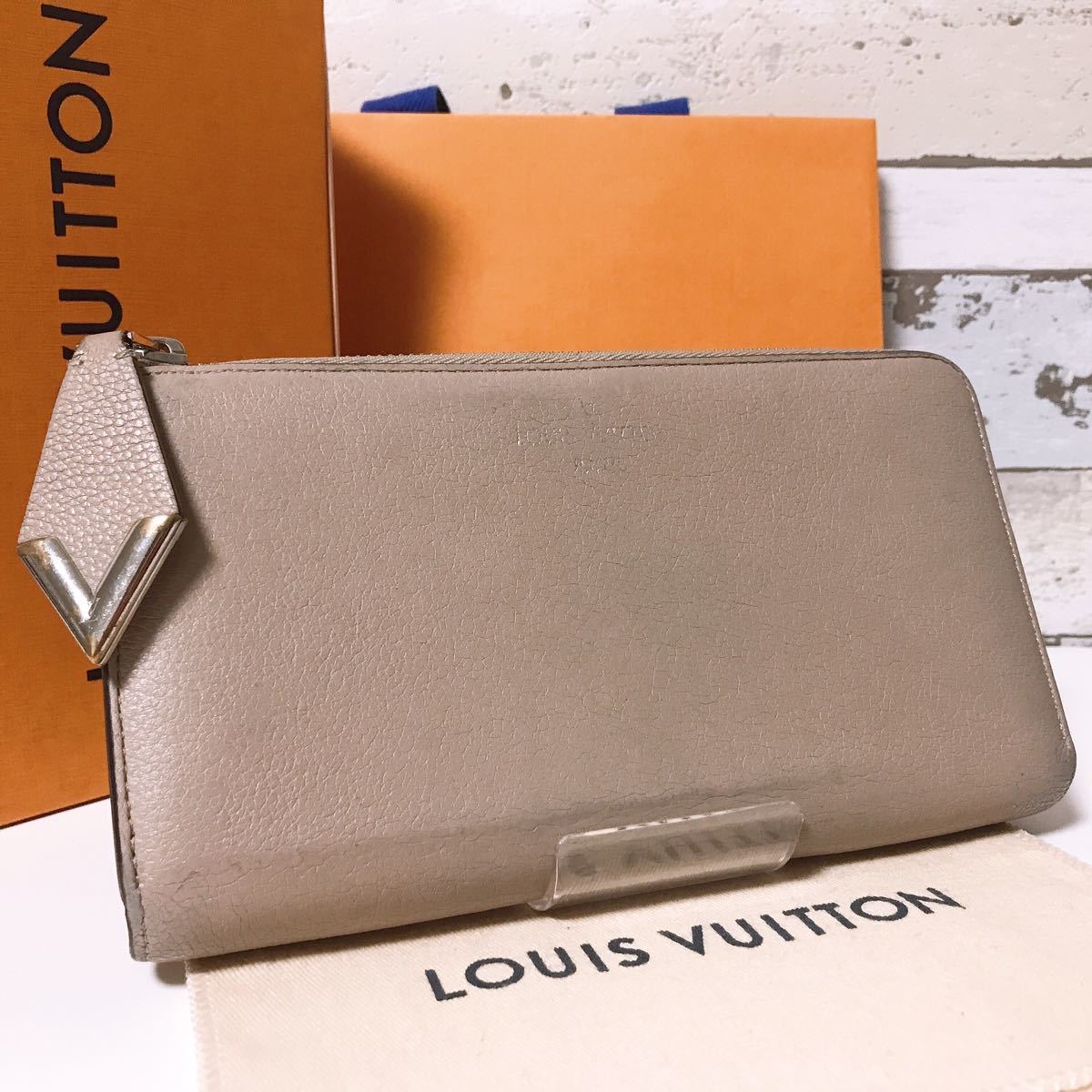 美品】*希少*ルイヴィトン ポルト フォイユ コメット ガレ 長財布