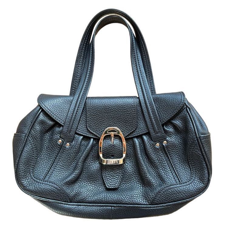 男女兼用 CELINE 美品 セリーヌ トートバッグ セリーヌ 馬車 極 ターン