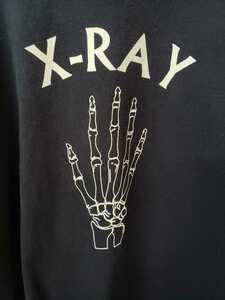 X-ray レントゲン　スウェット　2XL ネイビー