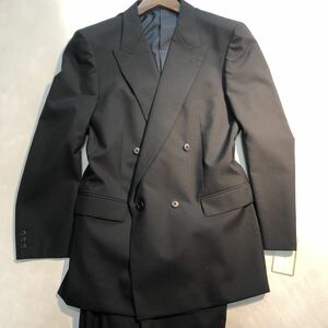 [ size AB8 XXL*book@ pcs place tailoring ] tag equipped 4B double-breasted suit navy unlined in the back /no- Benz 92cm/2 tuck net limitation special price business suit 