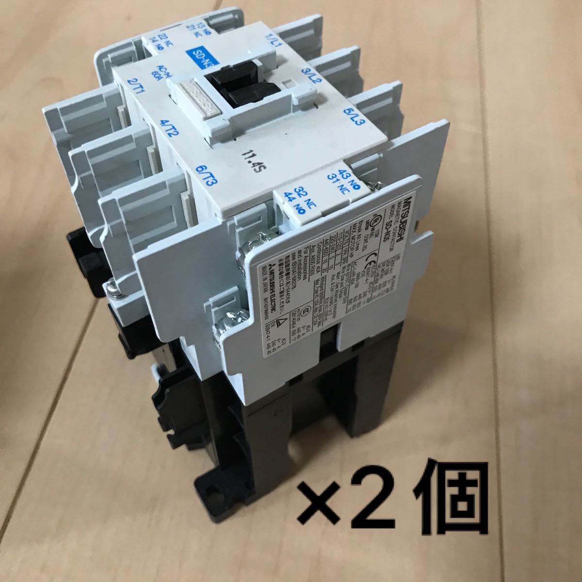 三菱電機 電磁接触器 220 V ac, S-N12 AC200V sulab.salatiga.go.id
