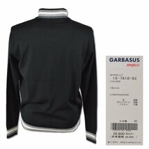 ３割引【GARBASUS ガルバス】メンズ セーター M(46) 黒 15-7810-03-05 アンジェロ カジュアル ゴルフ おしゃれ かっこいい ハイネック @_画像3