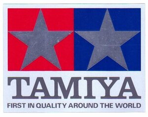 売切 TAMIYA ミラータイプステッカー 正規品 取付けまでの保護フィルム付 送料込 寸法：88×115mm 1枚 未使用保管品 E/J