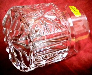  selling up Noritake crystal rock glass capacity 260ml weight 335g box less C/G, size :φ on 70/ middle 76/ under 54×H91mm