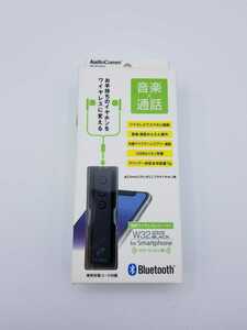 新品未使用品　オーム電機　Bluetooth 簡単ワイヤレスレシーバー　ハンズフリー通話　音楽再生