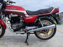 CB400N ホークIII RED HAWK　大人気の6速　ホンダ CB400N HAWKIII 旧車絶版車_画像4