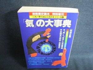 別冊歴史読本　「気」の大事典　シミ日焼け強/EFZG