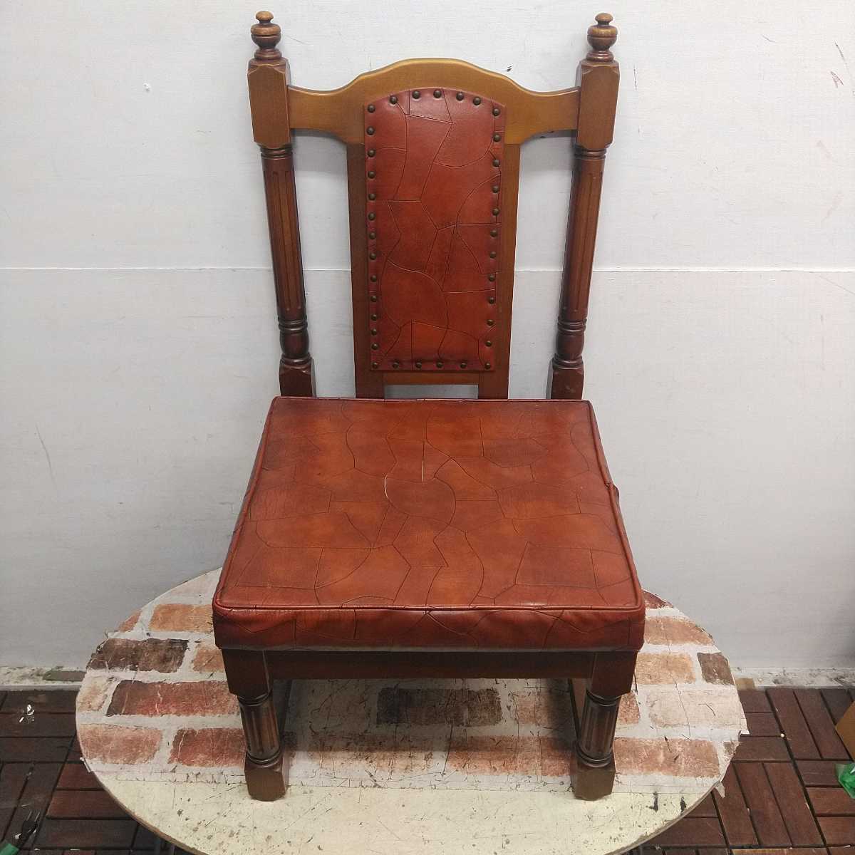 ヤフオク! -椅子 木製 アンティークの中古品・新品・未使用品一覧